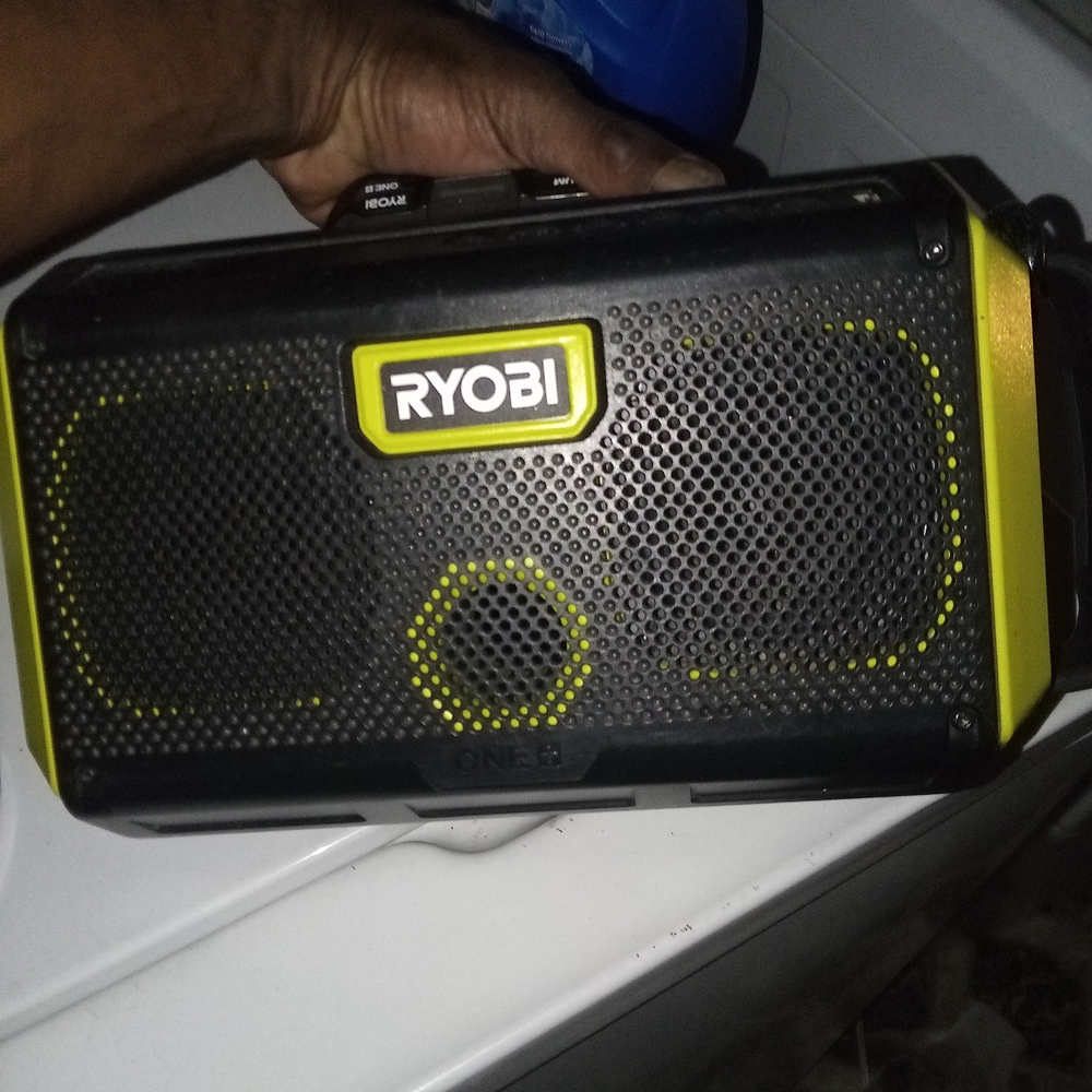 Black Portable Bluetooth Speaker